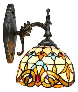 Brilagi - Applique Tiffany in vetro colorato MIRABELLA 1xE14/40W/230V