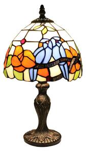 Brilagi - Lampada da tavolo Tiffany in vetro colorato JUNGLE 1xE27/60W/230V
