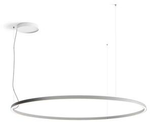 Luceplan - Compendium Circle Lampada LED a Sospensione Ø200 Alu