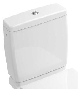 Villeroy & Boch O.novo - Cassetta per WC monoblocco, ingresso laterale/posteriore, CeramicPlus, bianco alpino 5788S1R1