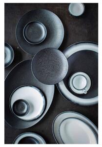 Piatto in ceramica nera Caviar, 25 x 16 cm - Maxwell & Williams