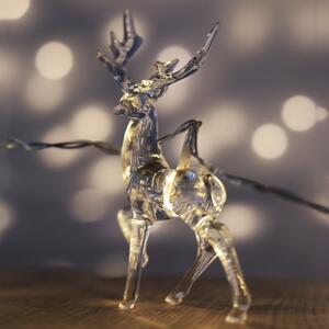 Catena luminosa LED Deer Deer, 10 luci, lunghezza 1,65 m - DecoKing