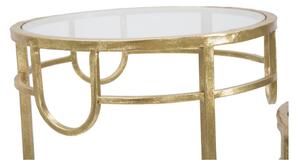Set di 3 tavoli in oro Lorenzo - Mauro Ferretti