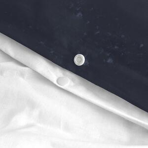 Copripiumino in cotone, 140 x 200 cm Nightfall - Blanc