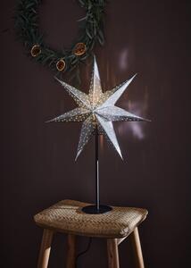 Decorazione luminosa con motivo natalizio in argento ø 45 cm Glitter - Markslöjd