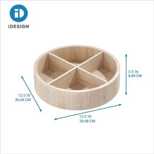 Organizzatore in legno girevole per spezie Merry-go-round - iDesign/The Home Edit