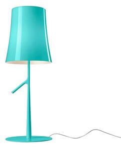 Foscarini - Birdie LED Grande Lampada da Tavolo con Dimmer Touch Verde Acqua