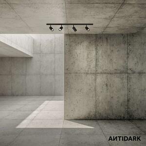 Antidark - Designline Tube Kit 3 Plafoniera 1m Nero Antidark