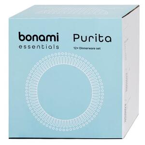 Set da pranzo in porcellana 18 pz per 6 persone Purita – Bonami Essentials