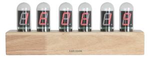 Orologio digitale su base in legno Cathode - Karlsson