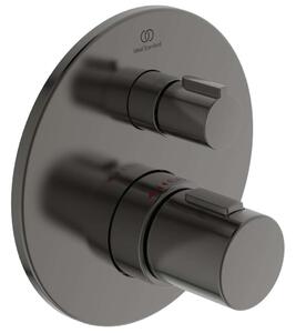 Ideal Standard CeraTherm - Miscelatore doccia termostatico ad incasso, Magnetic Grey A5813A5