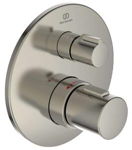 Ideal Standard CeraTherm - Miscelatore doccia termostatico ad incasso, Silver Storm A5813GN