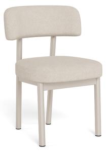Sedia imbottita TORAY Beige (Apia 453) / struttura cashmere