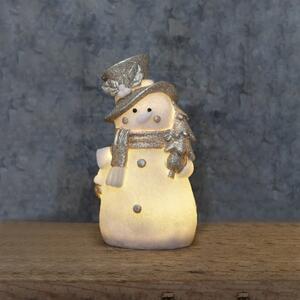 Decorazione luminosa con motivo natalizio di colore bianco-argento Buddy - Star Trading