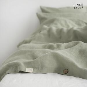 Biancheria verde chiaro per letto singolo 140x200 cm Sage - Linen Tales