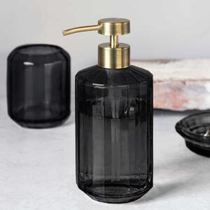 Dispenser di sapone in vetro nero 200 ml Vision - Mette Ditmer Denmark