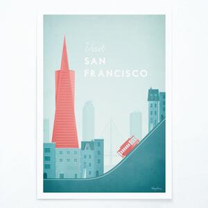 Poster , 30 x 40 cm San Francisco - Travelposter
