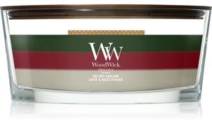 Woodwick Trilogy Holiday Garland candela profumata con stoppino in legno 453.6 g