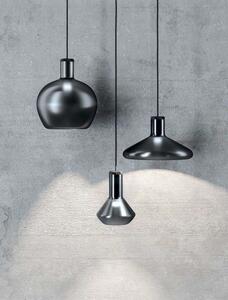 Diesel living with Lodes - Flask A Lampada a Sospensione Nero Metallico