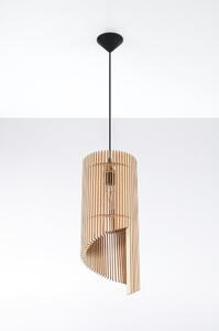 Lampada a sospensione in legno Limpezia - Nice Lamps