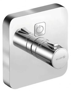 Kludi Push - Miscelatore doccia termostatico ad incasso, utenza singola, cromo 389010538