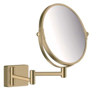 Hansgrohe AddStoris - Specchietto cosmetico a parete, color bronzo spazzolato 41791140