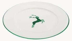 Piatto piano fatto a mano Grüner Hirsch