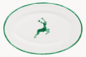 Piatto da portata fatto a mano Grüner Hirsch