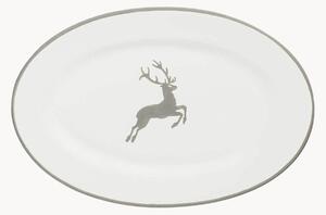 Piatto da portata fatto a mano Grauer Hirsch