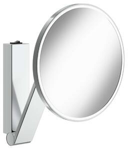 Keuco Specchi cosmetici - Specchietto cosmetico a parete con illuminazione a LED, cromo 17612019004