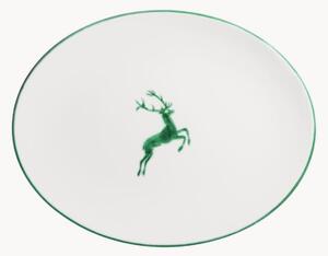 Piatto da portata fatto a mano Grüner Hirsch