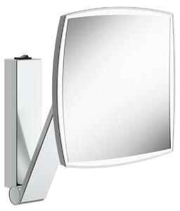 Keuco Specchi cosmetici - Specchietto cosmetico a parete con illuminazione a LED, cromo 17613019004