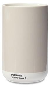 Vaso in ceramica beige Warm Gray 2 - Pantone
