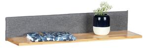 Mensole in bambù di colore grigio-naturale in set di 2 80 cm Bahari - Wenko