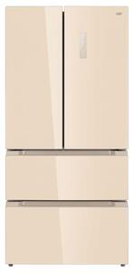 GRF Frigorifero Americano French Door No Frost Capacit 436 Litri Classe energetica E colore Champagne finitura Vetro - FB83833CG