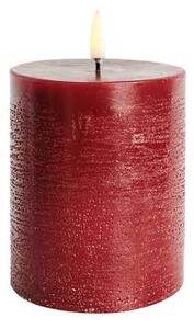 Uyuni - Candela LED 7,8x10,1 cm Rustic Carmine Red Uyuni