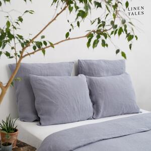 Biancheria da letto singola grigio chiaro in fibra di canapa 140x200 cm - Linen Tales