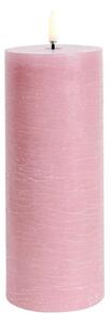 Uyuni - Candela LED 7,8x20,3 cm Rustic Dusty Rose Uyuni