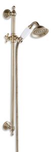Novaservis Set doccia - Set doccetta con asta saliscendi e flessibile, color bronzo KITRETRO,46
