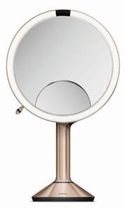 Simplehuman Specchi cosmetici - Specchio cosmetico con illuminazione LED, rose gold ST3034
