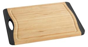 Tagliere antiscivolo in legno di bambù , 33 x 23 cm - Wenko