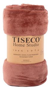 Coperta in micropush rosa, 150 x 200 cm - Tiseco Home Studio