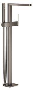 Grohe Plus - Miscelatore a pavimento per vasca da bagno, Hard Graphite spazzolata 23846AL3