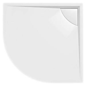 Polysan Piatti doccia - Piatto doccia LUSSA con copertura, 900x900 mm, R550, bianco 71602