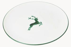 Piatto piano fatto a mano Grüner Hirsch