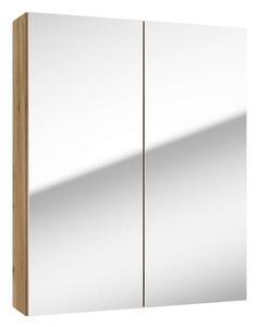 Kielle Vega - Armadietto a specchio, 60x73x15 cm, rovere dorato 50118601