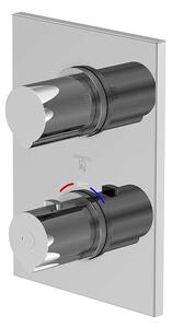 Steinberg 120 - Miscelatore termostatico ad incasso per 2 utenze, cromo 120 4133 3