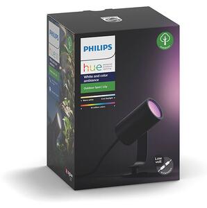 Philips Hue - Lily Spike Extension t/Spot da Esterno 1x8W White/Color Amb. Antracit Philips