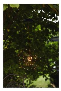 Lampada a sospensione solare a LED per esterni con LED bianchi, altezza 50 cm Firework - Star Trading