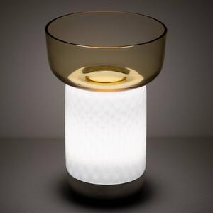 Artemide Bontà lampada LED da tavolo, coppa gialla